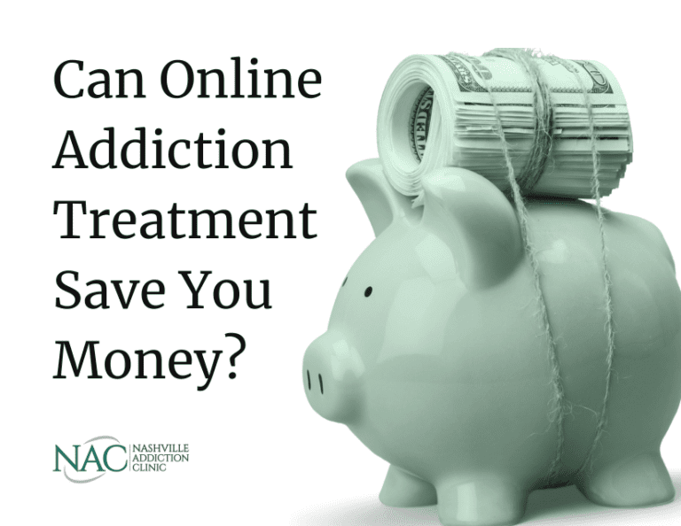 Can Online Addiction Treatment Save You Money? | Nashville Addiction Clinic