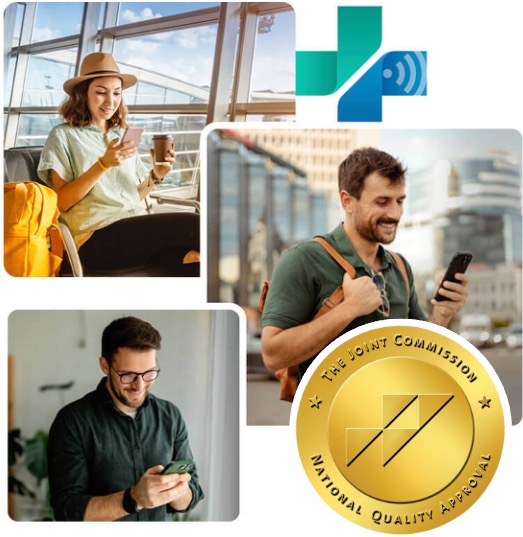Nashville Addiction Clinic is accredited by The Joint Commission for excellence in virtual addiction treatment
