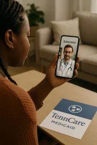 TennCare patient registering for online Suboxone treatment