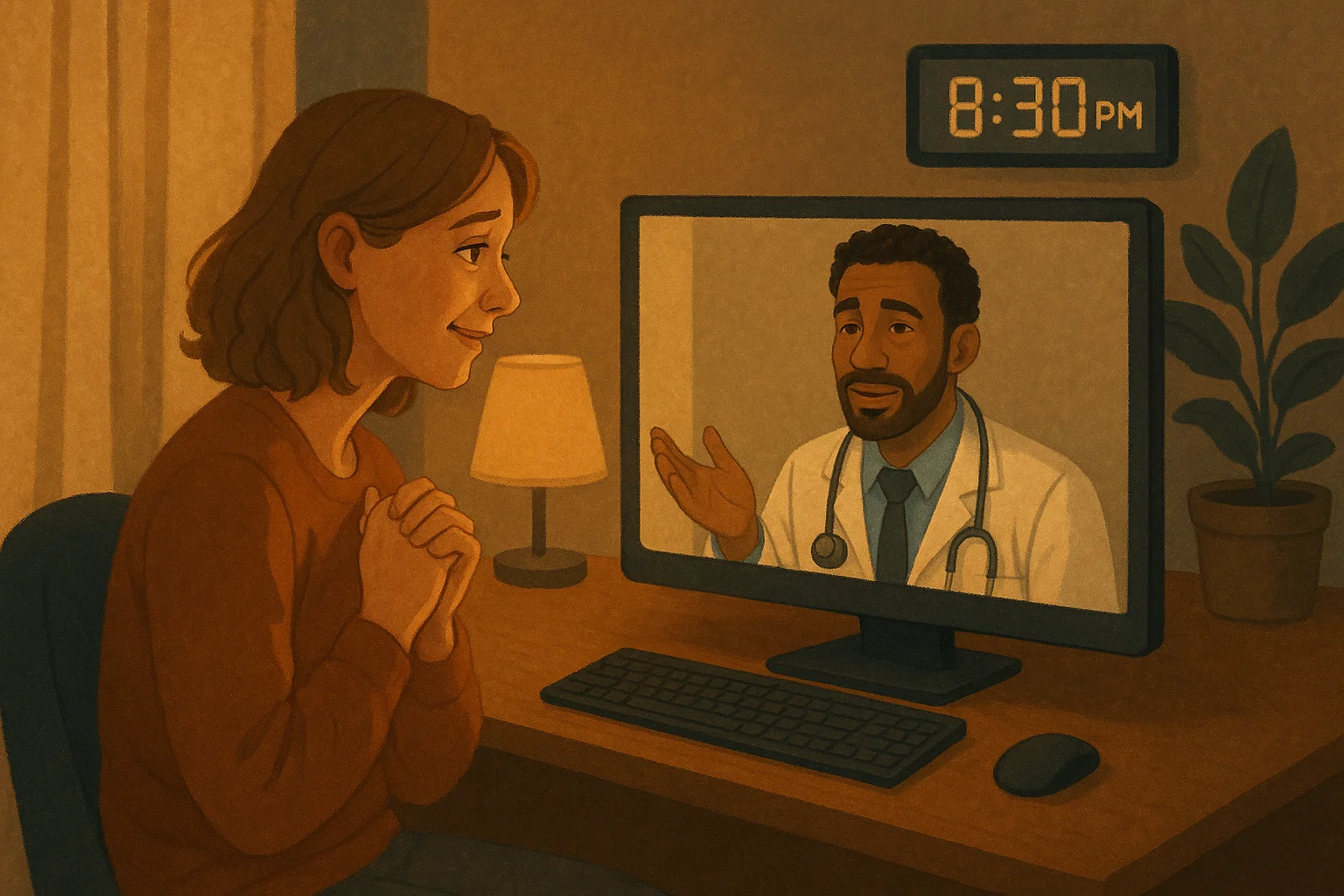 Telemedicine Suboxone appointment during evening hours