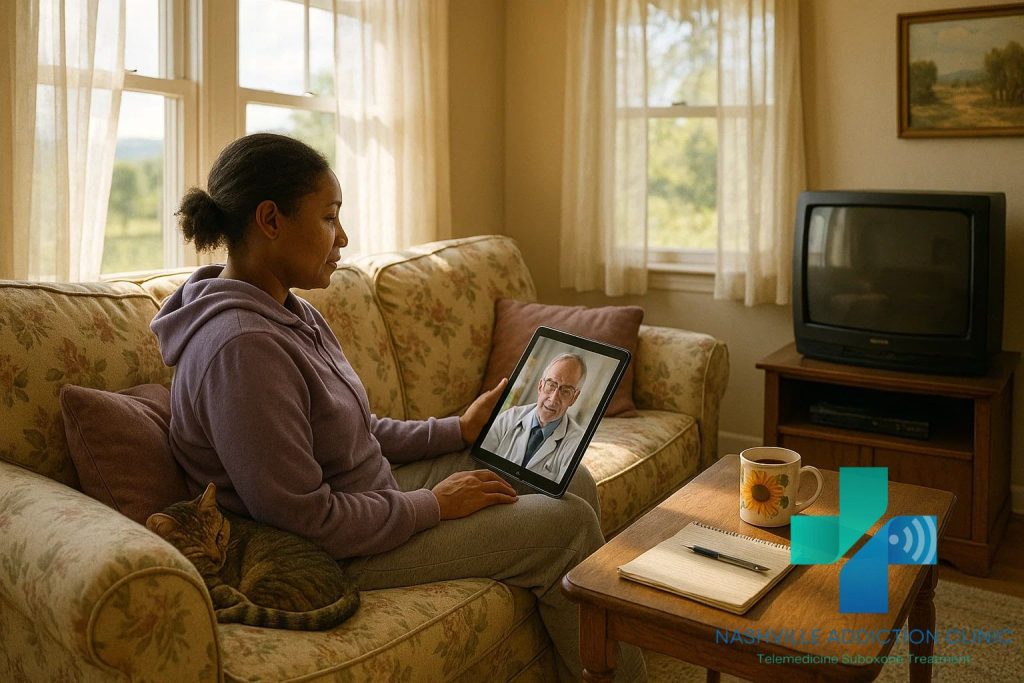 Tennessee Virtual MAT services for confidential opioid addiction recovery support.