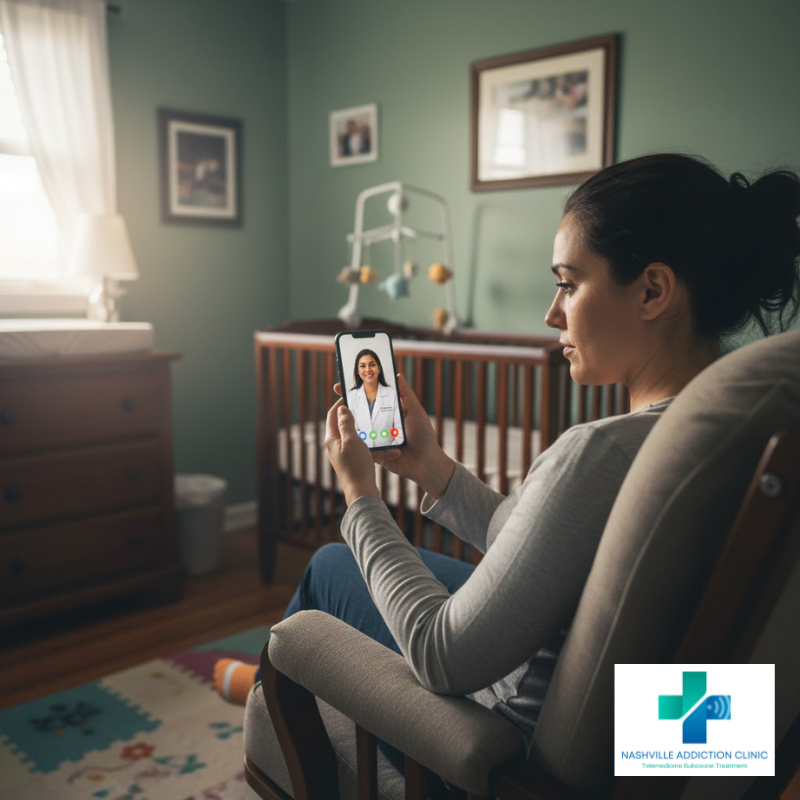 Patient meeting with online Suboxone doctor in Dayton, Oak Hill, Savannah, and Germantown, Tennessee