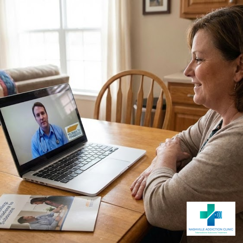 Telemedicine Suboxone doctor providing online addiction treatment in Tennessee