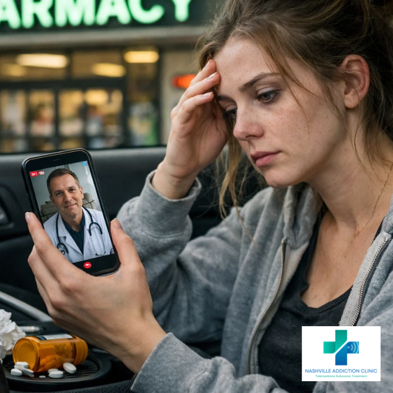 Roxicodone telemedicine addiction treatment and recovery support