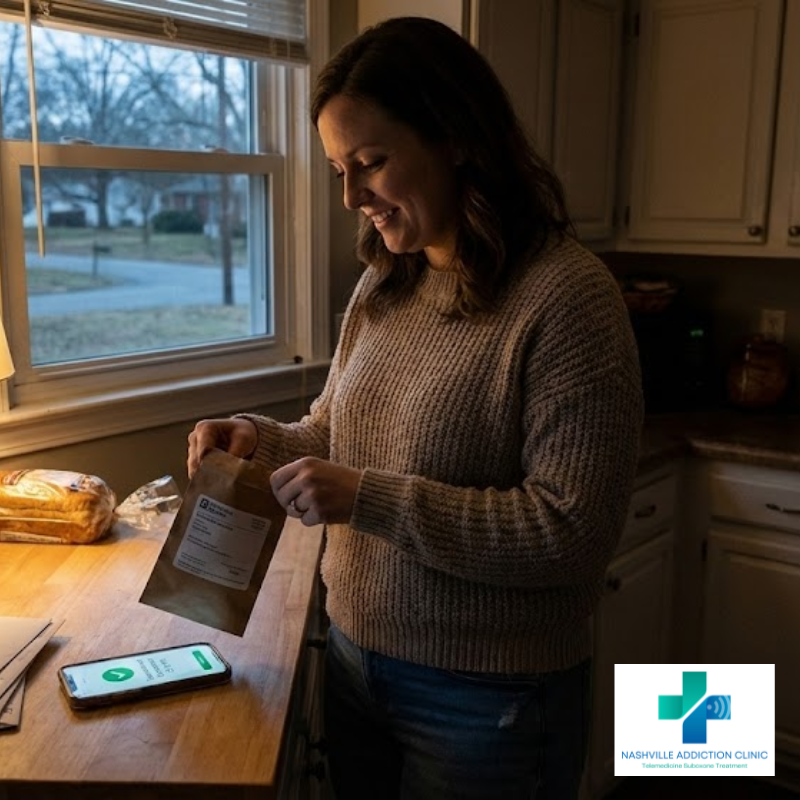 Suboxone home delivery through telemedicine in Tennessee
