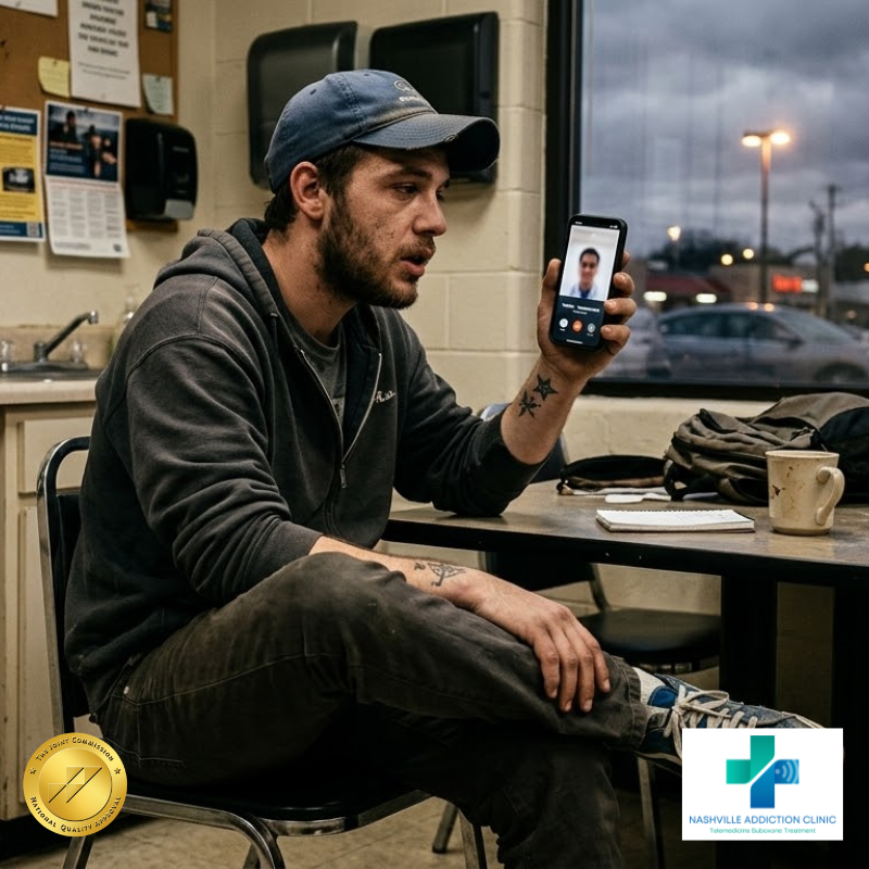 Telemedicine Suboxone treatment for kratom withdrawal, 7-OH withdrawal, 7-Hydroxy withdrawal, opioid dependence, and long-term maintenance.