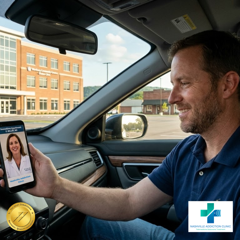 Nashville Addiction Clinic serving Morgan County TN including Wartburg Sunbright Oakdale Suboxone treatment